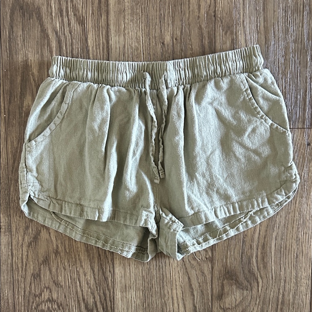 Revamped Sage Green Shorts